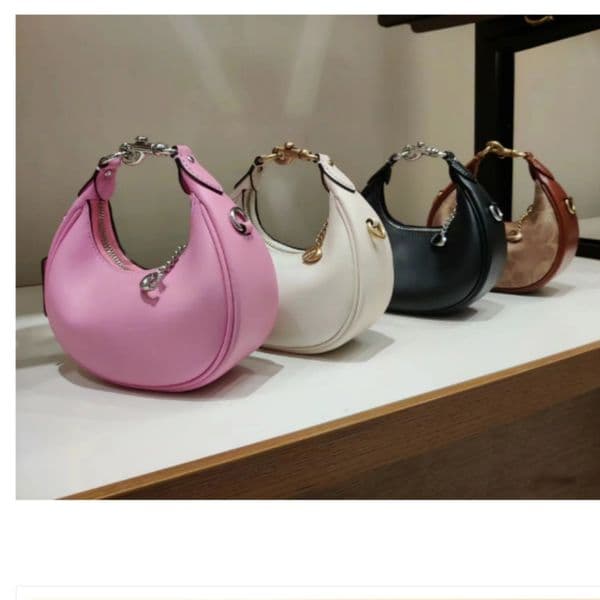 Mini Shoulder Bags JONIE Designer Bag Wallet Luxury Womens Half Moon Saddle Underarm Small Handbags Women Soft Hobo CO Baguette