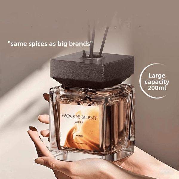 200ml Large Capacity Reed Diffuser - Premium Long-Lasting Aromatherapy for Home, Bedroom & Bathroom, Flameless Fragrance
