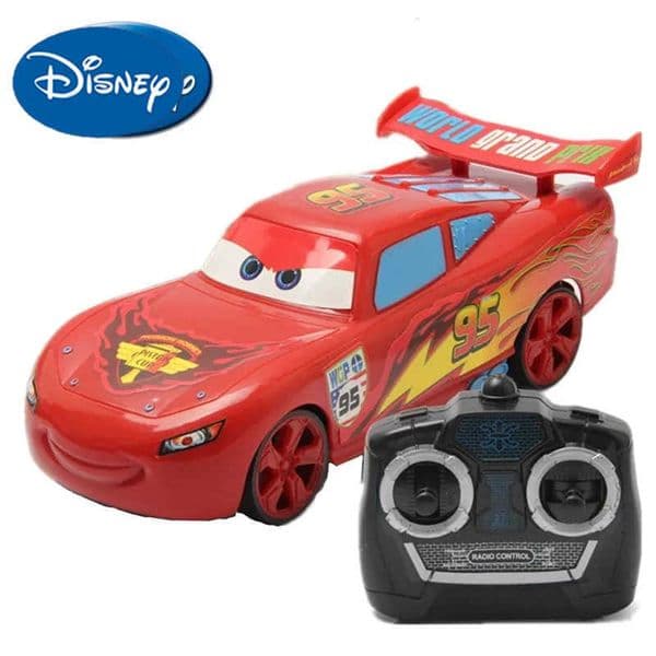 Disney Animation Pixar Cars 3 Electric Toy Car lightning McQueen Spider Man Four Channel Remote Control Car Children Christmas Toy Gift H251127