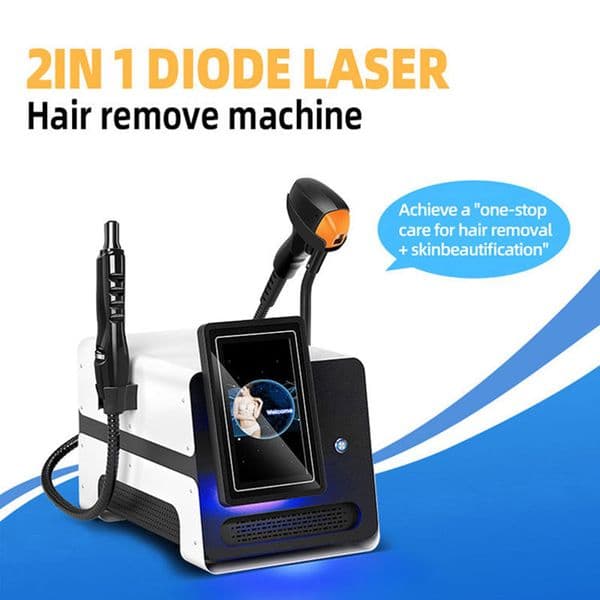 2026 New 2 Handles Ice Titanium Laser Hair Removal Diode Laser 808nm Hair Removal Machine Picosecond Laser Tattoo Removal Acne Treatment Skin Whitening Equipment