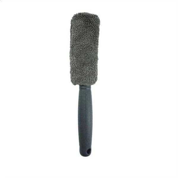 Car wheel cleaning brush portable ultrafine fiber tire rim with plastic handle car trunk motorcycle detailed accessories tool w250425