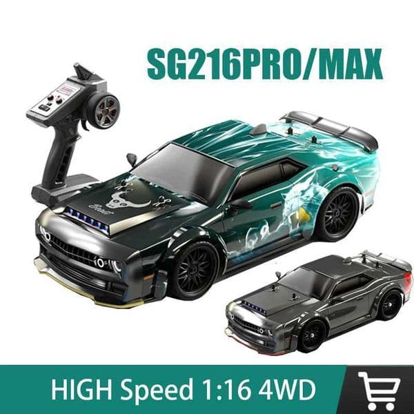 ZLL SG216MAX/SG216PRO 116 Brushless High-speed 4WD Remote Control Car With LED Light Y251127