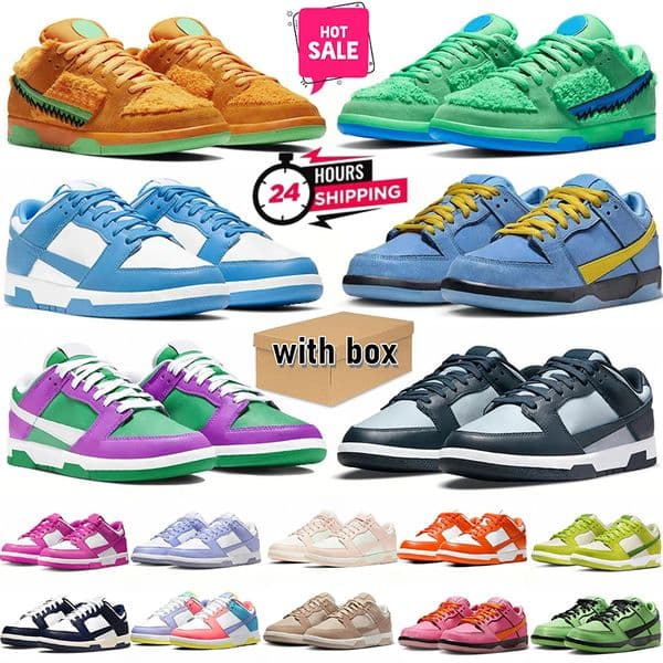 2025 Running shoe men women designer sneakers panda shoes Futura White Black University Blue Orange Aster Pink GAI mens womens outdoor sports trainers with box