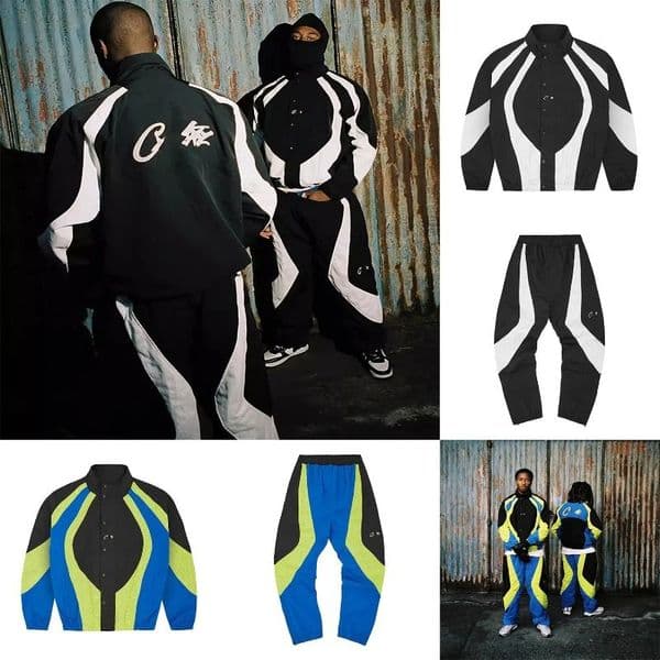 Designer tracksuit coat Mens hoodie pant jacket Colour Puffer Jacket Mens Trousers Autumn Mens Womens Vintage Hip Hop mens clothes