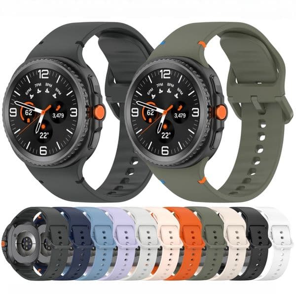 Soft Silicone strap for Galaxy Watch 8 Watch8 Classic band Fitness Smart bracelet watches Replacement Sport Strap Bands