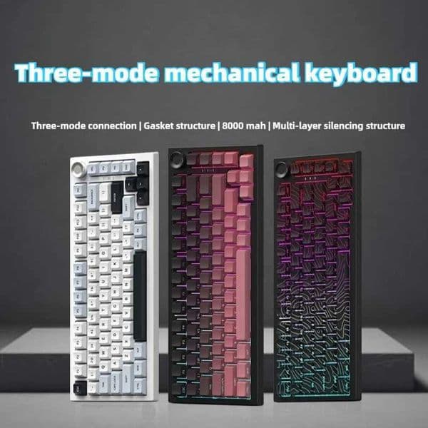 Wireless keyboard the third mock examination mechanical keyboard side carved office game esportsM251128