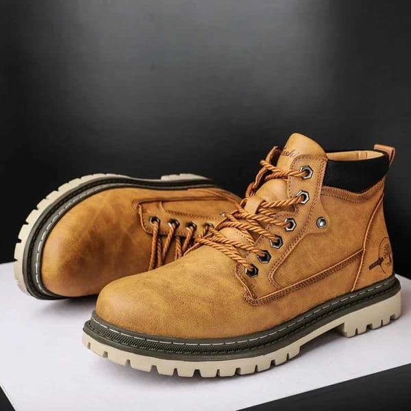 Mens Boots High Top Work Shoes Fashion Versatile Sports New Casual Shoes Cowboy Boots W251128