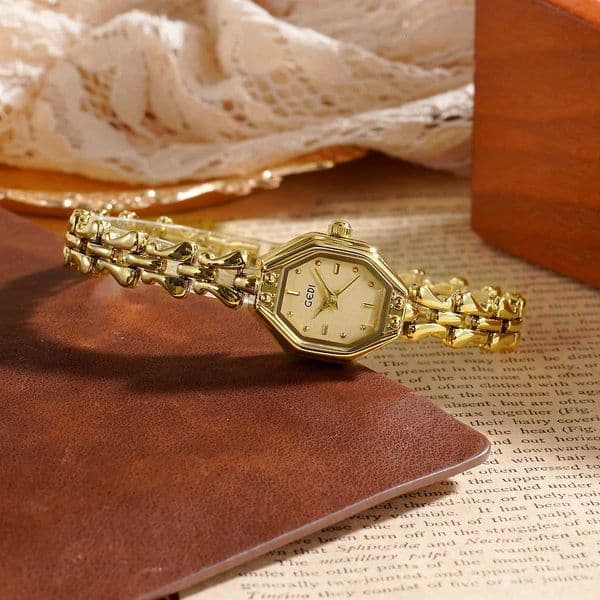 GEDI Brand Ladies Watches are Exquisite Light Luxury Retro Metal Bracelets high-end Waterproof Wen Fashion Quartz Wristwatches X251128