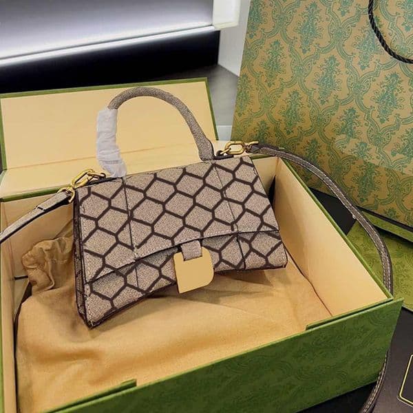 Hourglass Bag Designer Handbag Fashion Evening Bags Classic Vintage Double Letter Cross Body Shoulder Bag Top Quality