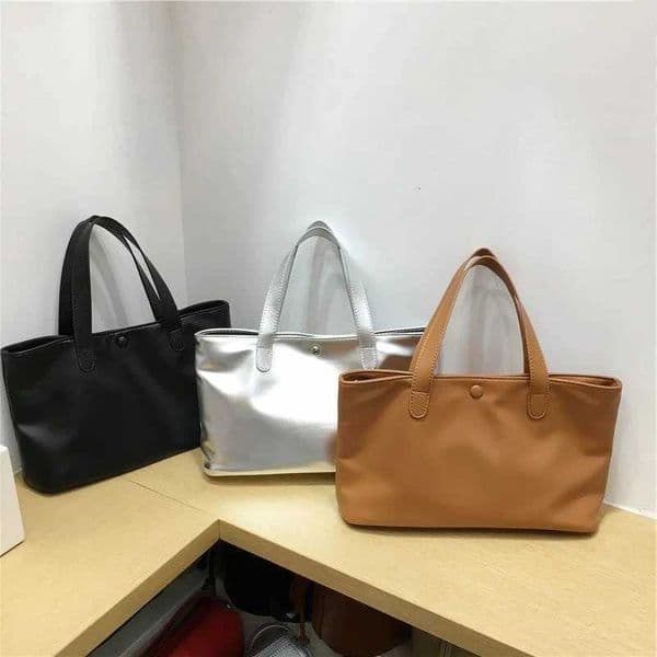 Designer Texture Wen Pu Tote Bag Solid Soft Leather Handbags Wen All-mah Cmute Handle Pack Crossbody Shoder Packs Y251127