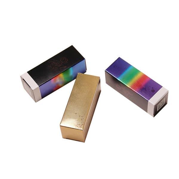 Exquisite 90 degree angle conversion, gold card paper, silver card paper box, color box printing.