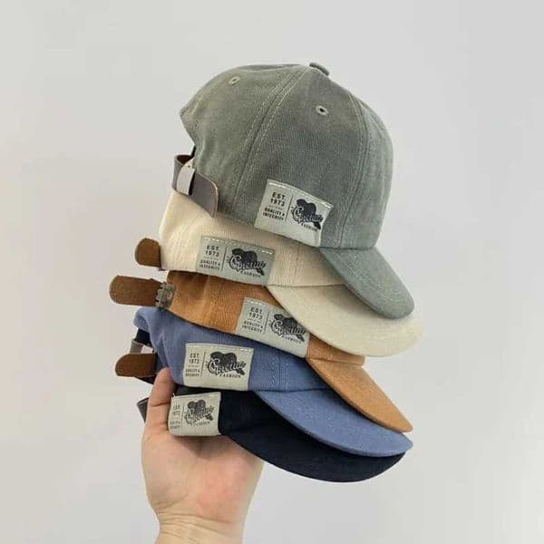 Baby Baseball Hat Kids Boys Sun Protection Cap Spring Summer Baby Sun Hat Soft Children Peaked Cap Infant Adjustable Visor CapW251128