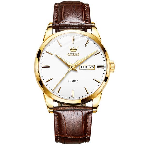OLEVS best seller luxury business casual Waterproof Men's Watch Versatile Fashion couple luminous watch