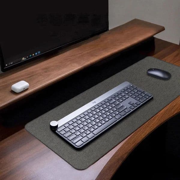 Cotton and Linen Rubber XXL Mouse Pad Gaming MousePad Large Desk Mat Gaming PC Desk Mat Keyboard Pad Computer Desk Pad 251121