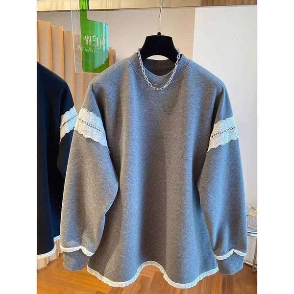 Sweatshirts With Zipper Woman Korean Tops Check For Winter Rock Striped Hood Zip-Up Downtown Clothing Women Top Clothes