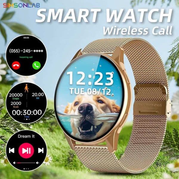 2025 NEW Hot Smart Watch For Men Women Wireless Call AI Voice Assistant Notification Alert Multi-Functional Watch Holiday GiftsW251129
