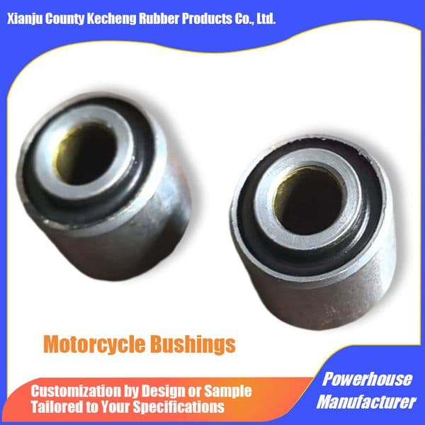 Custom Rubber Products Processing: Motorcycle Bushings