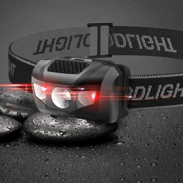 4 Modes Waterproof LED Headlamp Red Flash light Super Bright Headlight Head lamp Top AAA Torch Lanterna with Headband FlashlampW251129