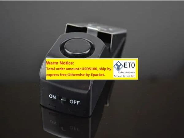 120dB Security Door Stop Alarm System Home Office Traveling Safety Wedge Block Wireless System Security Alarm Systems,100pcs ZZ
