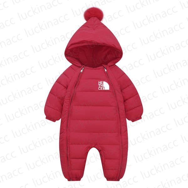Designer Newborn Infant Puffer Jumpsuits Long Sleeves Babies Romper Down Coat Jumpsuits Baby Bodysuit Newborn Babies Jumpsuit Rompers