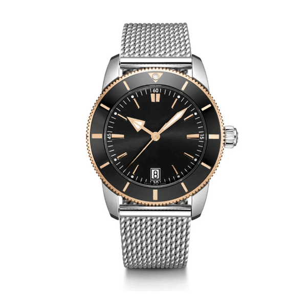 top mens watch 44 mm B20 steel belt automatic mechanical quartz movement full working high quality men wrist waterproof 50M