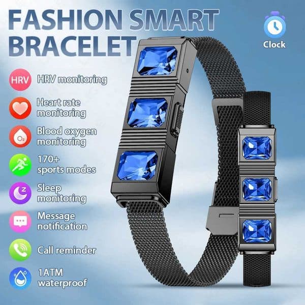 LIGE Smart Bracelet Men Women Heart Rate Blood Oxygen Sleep Monitor Wristwatch Waterproof Smart Watch Sports Fitness Smart BandW251129