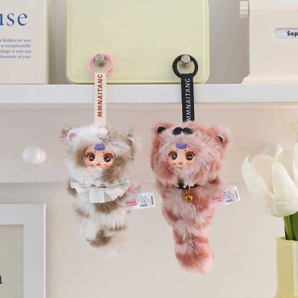 New MM Suger Baby MM Vinyl Plush Blind Box Trendy Toys Bag Pendant Decoration Keychain Cat Doll Mystery Box Girl Surprise Gifts Y251129