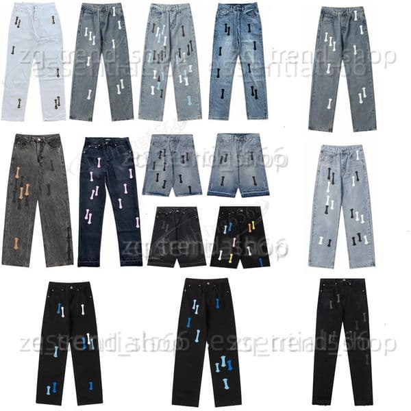 10A uomo denim pantalones goth higher women chrome jean baggy jeans pants designer mens brand flared rock Jeans jean designers black womens stacked high quality