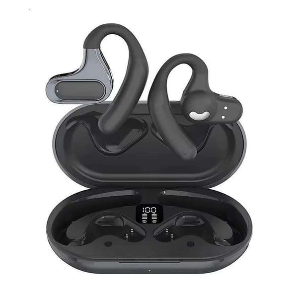 Purchase with open ear design, BT 5.4 dual-mode ENC noise cancellation for music and gaming, high-definition calling, Tws wireless earphones