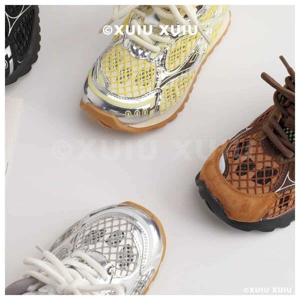 Summer 2025 breathable track metal sports shoes for infants and young children childrens casual and fashionable Tenis shoes boys and girls sports shoes X2504291