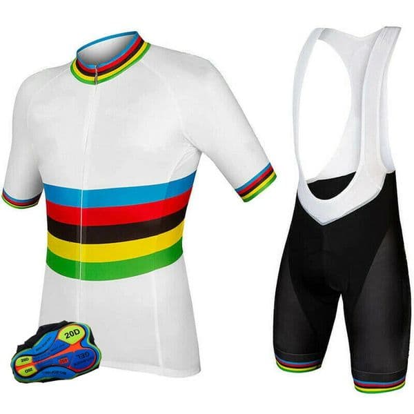 Bicycle Suits Ultraviolet-Proof Mens Bike Uniform Breathable Cycling Jerseys Sportswear Short Sleeve Bike Uniform With Pocket 250429