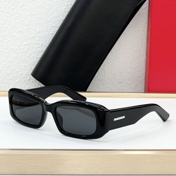 Top Quality Designer Sunglasses SL809 Acetate Rectangle Sunglasses for Men Women Shades Classic UV400 Goggle Travel Driving Fashion Eyeglasses SL809 Size 55-18-135