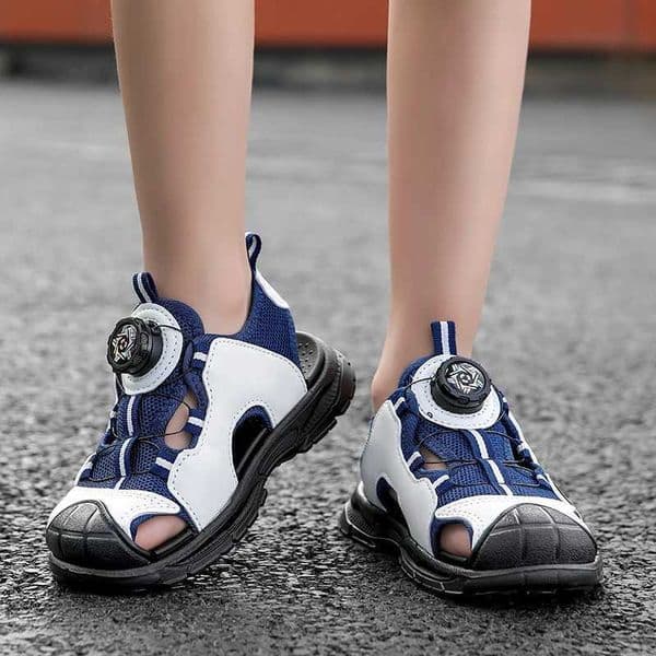 Children Summer Sandals Boy Sneaker Breathable Lightweight Sports Sandals Shoe for Boys Girls Outdoor Beach Shoes Non-slip Flat X250509