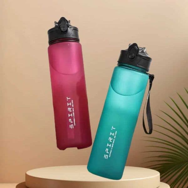 750ML Leak-Proof BPA-Free PC Sports Water Bottle with Straw Handle Insulated Design Perfect for Fitness CampingT251129