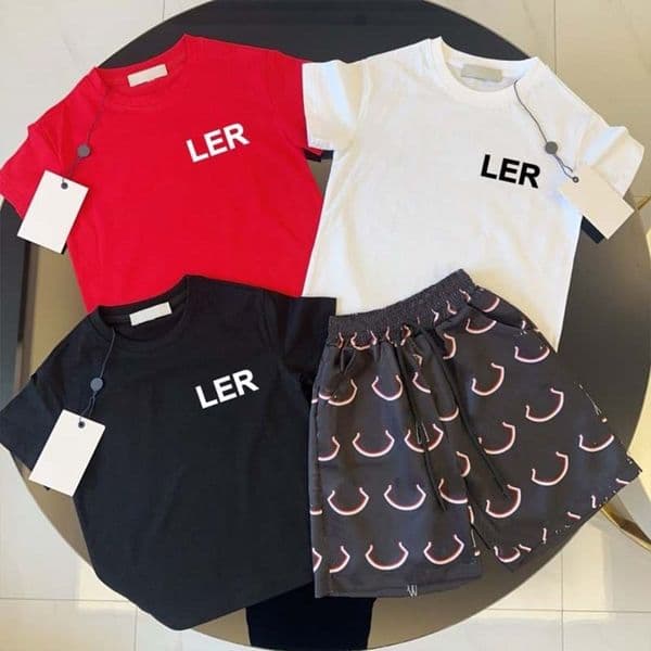Designer kids Clothing Sets toddler T-shirts shorts set baby boys girls clothes fashion casual summer kid youth childrens suit5tX0#