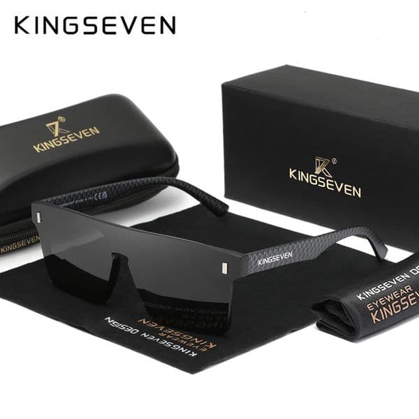 KINGSEVEN Polarized Sunglasses For Women Big Frame Eyewear Men UV 400 Protection Oculos de sol 251129