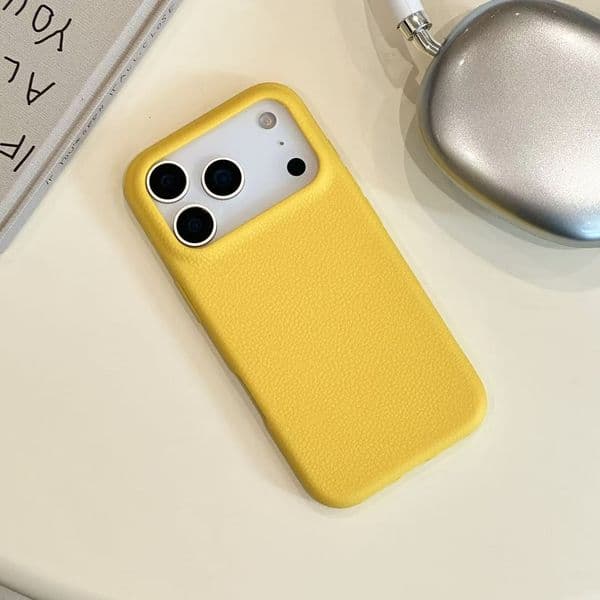 Premium luxury phone case Texture Compatible with iPhone 17/Phone Case 17 Pro Solid Color 16 Matte 15 Full Coverage 14 Luxury free shipping