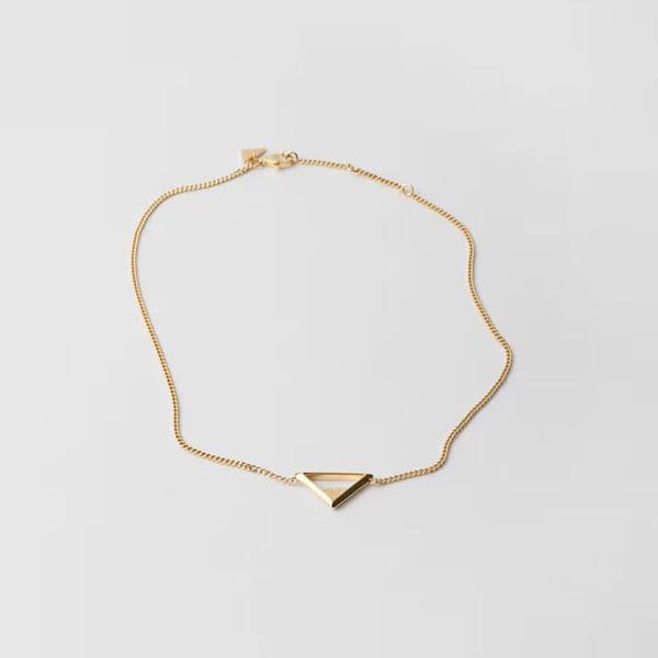 Fashion Brand Pendant Necklaces Triangle Letter 18K Gold Plated Designer Necklaces For Women Men Unisex Jewelry Gift Couples