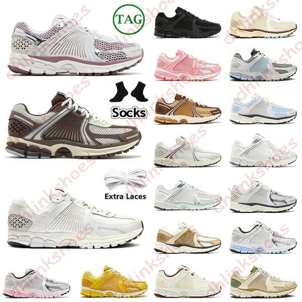 Man Women Vomero 5 Running Shoes designer shoes sneakers Metallic Silver Gold 520 Pink Foam Ocean Bliss flat platform trainers outdoor walking jogging sports shoes