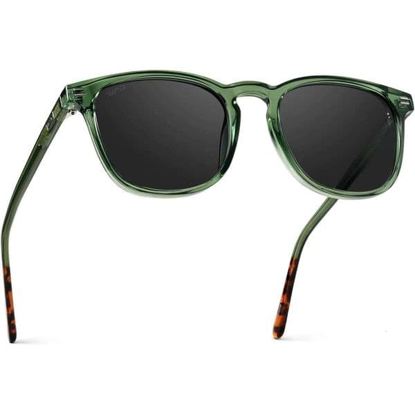 WMP Glasses - Mens Polarized Modern Round Square SunglassesZ260504
