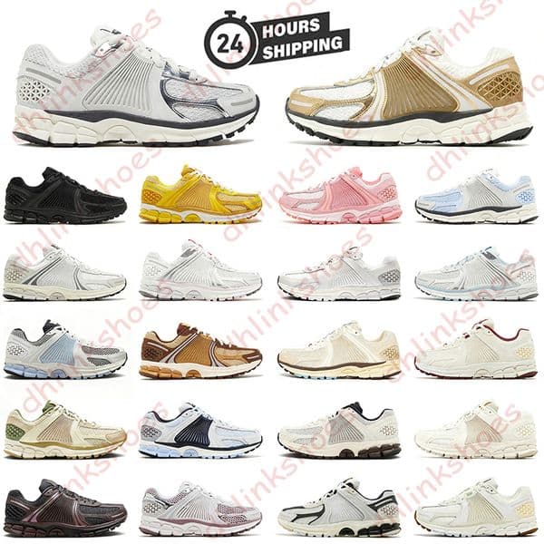 2025 top quality designer shoes women men luxury running shoes Metallic Silver Gold Pink Foam Triple Black Barbie flat low top sneakers outdoor leather trainers