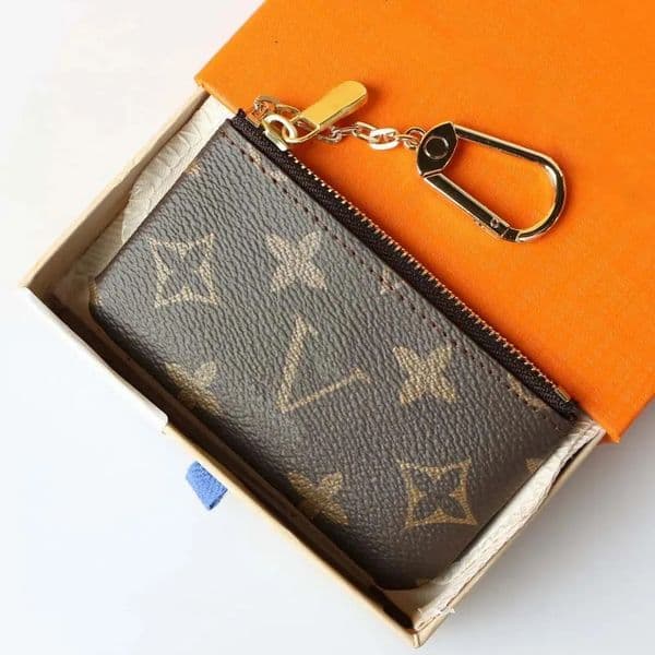 Designer bag High Quality Luxurys New Key Pouch Wallets Leather Purse Famous Classical Designer Women Card Holder Coin Purses Small M62650
