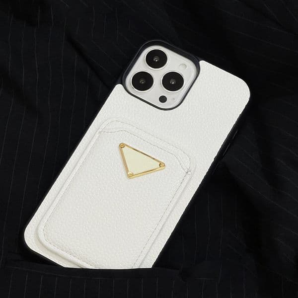 PR Designer Fashion Iphone 17 Pro Max Creative Airpodspro Max Case Scratch Proof Leather Casing Universal Iphone Cover Phone Cases Cortex Cove