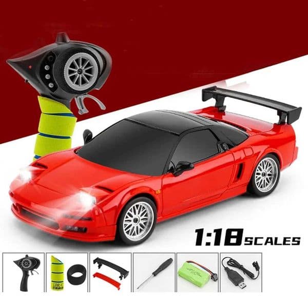 Gifts LDRC LD1803 RC Drift Car 2WD 1 18 Wireless Control Racing Vehicles Gyroscope Remote Control TOUCAN Model Toys for Boys X2502031