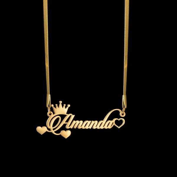 Fashion Custom Name Necklace for Women High-End Stainless Steel Jewelry Personalized Multiple Chains Christmas Gift AccessoriesXJ250121