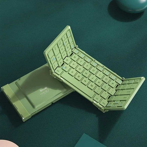 wireless connections-compatible Keyboard Mouse Set For iPad Laptop Tablet Phone PC Gamer Rechargeable Magic Foldable Keyboard Mouse Combo X250203