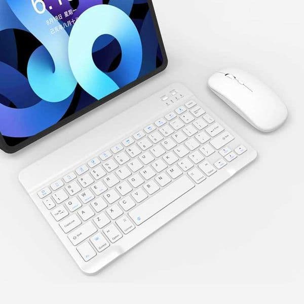 USB wireless connections 3.0 Wireless Mouse 78 keys Keyboard Combo For iPad Mac PC Tablet Cell Phone Laptop pc Notebook iOS Android Windows X250203