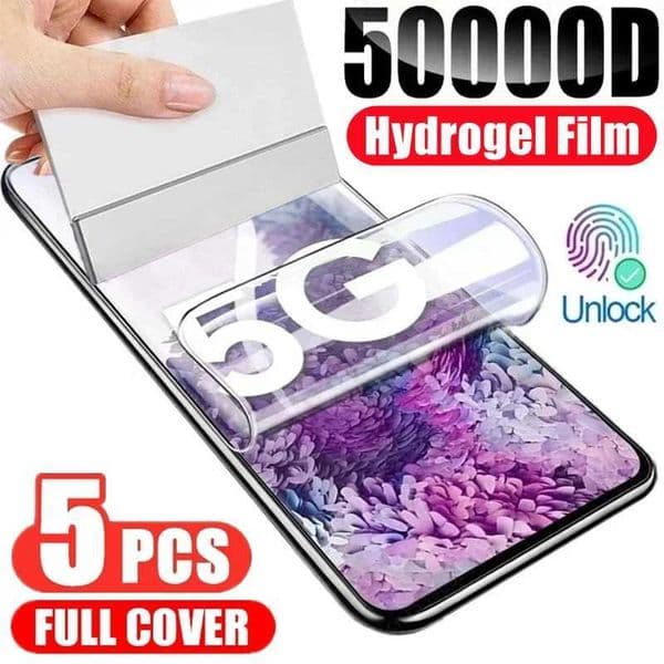 5Pcs hydrogel film for S21 S23 S22 S24 Ultra S20 FE S8 S9 S10 Plus Galaxy Note 20 Ultra 10Plus S10E M250120