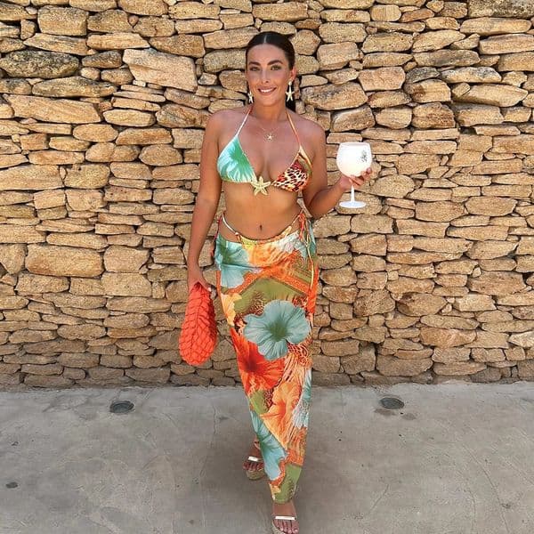 Sexy Print 3 Piece Micro Bikinis Women Swimsuit 2024 Swimwear With Long Sleeve Bathing Suit Beachwear Biquini Female 250113