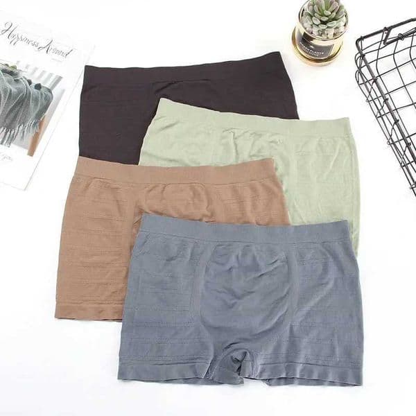 Mens Panties Elasticity Breathable Underwear Thin Boxers Sexy Trunk Boxer Comfortable Seamless Man Underpants ShortsXJ250207
